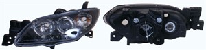 Frontlykt, Venstre, MAZDA 3 Sedan, BN9R510L0C, BN9R510L0E, BN9R510L0F