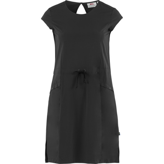 Fjällräven High Coast Lite Dress W - Black - Naiset - M - Partioaitta