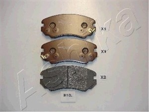 Bremseklosser sett, Framaksel, HYUNDAI,KIA, 581011FA50, 581011FE00, 581011FE01, 581012CA20, 581012EA10, 581012EA11, 581012EA21, 581012GB