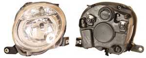 Frontlykt, Venstre, ABARTH 500 / 595 / 695, 500C / 595C / 695C, FIAT 500, 500 C, 0000051787492, 51787492