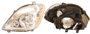 Frontlykt, Venstre, MERCEDES-BENZ, 906 820 0161, A 906 820 0161