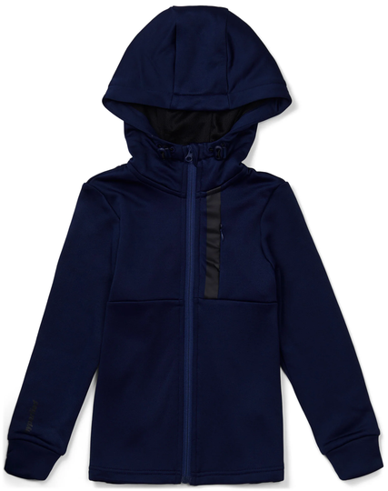 Hyperfied Scuba Zipped Hoodie, Medieval Blue 110-116