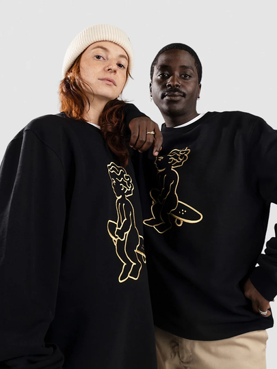 Ementa SB Ikon Baby Crew Neulepaita musta