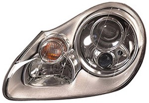 Frontlykt, Venstre, PORSCHE CAYENNE, 95563115700