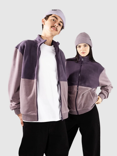 Colour Block Polar Fleece Fleecetakki