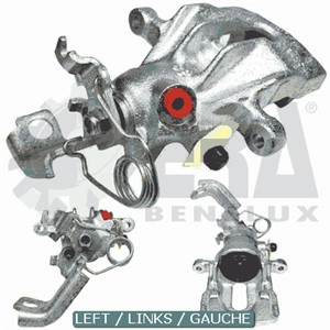 Bremsecaliper, Venstre bakaksel, HONDA ACCORD VI, ACCORD VII, ACCORD Coupé VI, ACCORD Hatchback VI, 43013-S1A-E01, 43013-SEA-E01