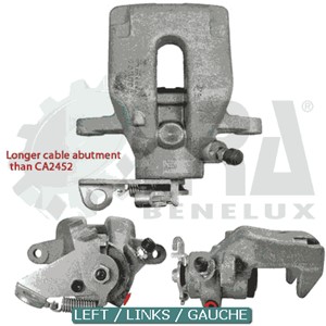 Bremsecaliper, Venstre bakaksel, CITROËN,PEUGEOT, 4400 R2