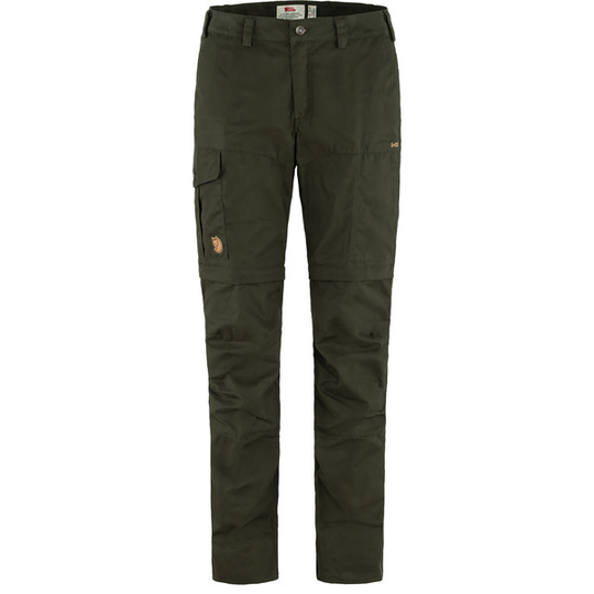 Fjällräven Karla Pro Zip-off Trousers W - Deep Forest - Naiset - 48 - Partioaitta