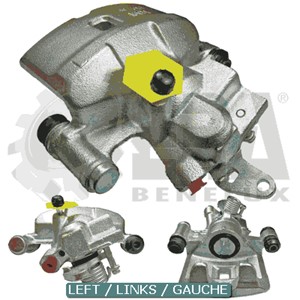 Bremsecaliper, Venstre bakaksel, TOYOTA MR2 III, 47750-17160