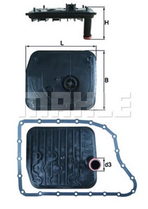 Hydraulikkfilter, automatikk, FORD FOCUS II, FOCUS Cabriolet II, FOCUS C-MAX, FOCUS Sedan II, FOCUS Turnier II, 1305775, 1305783, 140631