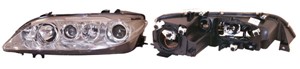 Frontlykt, Venstre, MAZDA 6 Hatchback, 6 Sedan, 6 Station Wagon, GJ6A510L0C, GJ6A510L0E, GJ6R510L0E, GJYA510L0
