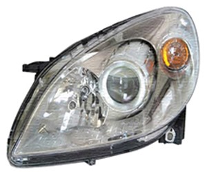 Frontlykt, Venstre, MERCEDES-BENZ B-KLASS Sports Tourer [W245], 169 820 5161, 169 820 8361, 169 820 9826, A 169 820 5161, A 169 820 8361