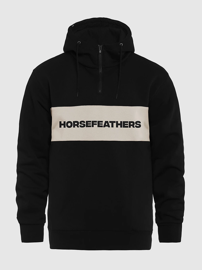 Horsefeathers Fulton Huppari musta
