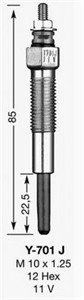 Glødeplugg, FORD,KIA,MAZDA,SUZUKI, 09900-RF001, 0K054-18140, 0K075-18140, 0K75A-18140, 11065-HC200, 40 25 139, 91304-04300, RFG1-18-601,