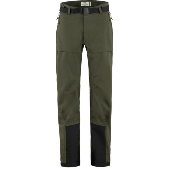 Fjällräven Keb Eco-shell Trousers W - Deep Forest - Naiset - S - Partioaitta