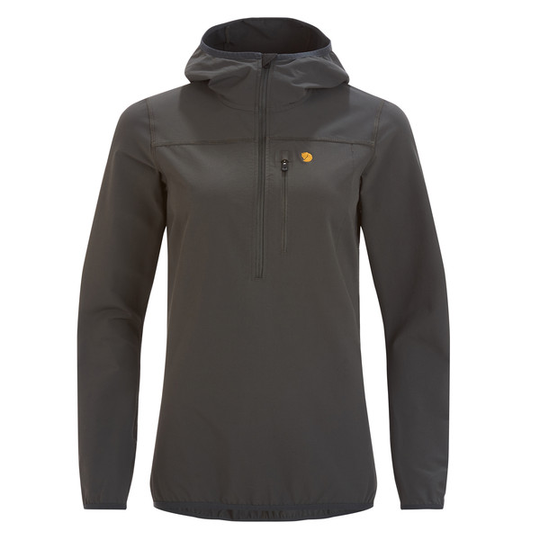 Fjällräven Bergtagen Stretch Half Zip W - Basalt - Naiset - M - Partioaitta
