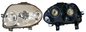Frontlykt, Venstre, RENAULT CLIO II, 77 01 045 174
