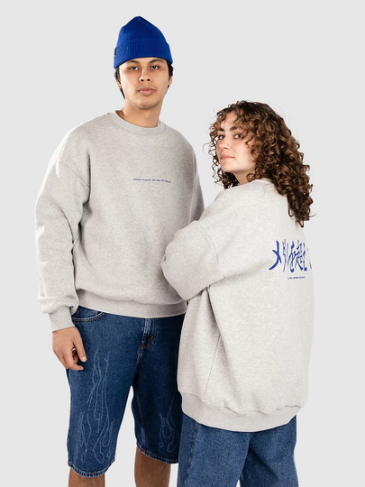 Beyond Medals Hokkaido Crewneck Neulepaita harmaa