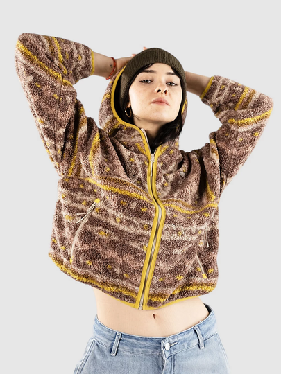 Dravus Vista Cozy Fleece Vetoketjullinen Huppari kuviotu
