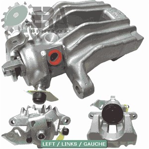 Bremsecaliper, Venstre bakaksel, AUDI,SKODA,VW, 1J0 615 423, 8N0 615 423
