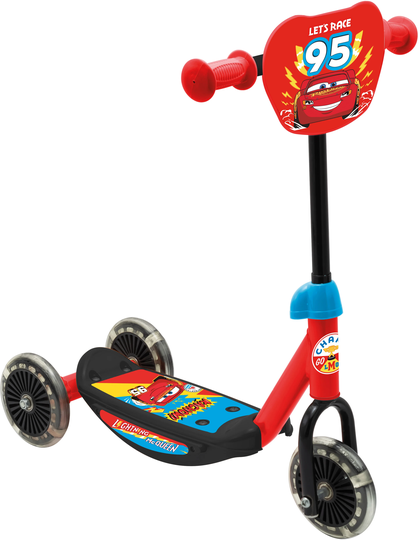 Disney Autot Baby 3-pyöräinen Potkulauta