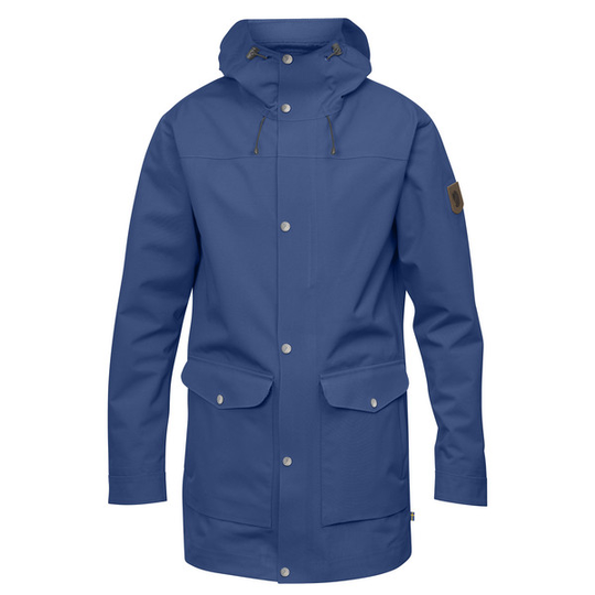 Fjällräven Greenland Eco-shell Jacket M - Deep Blue - Miehet - XS - Partioaitta
