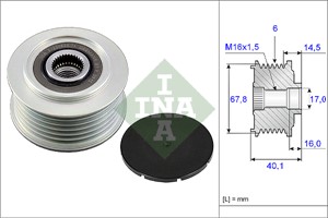 Frihjul, dynamo, VW TRANSPORTER Buss IV, TRANSPORTER Flak/chassi IV, TRANSPORTER Skåp IV, 074 903 025 L, 074 903 025 LX, 074 903 119 E,