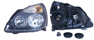 Frontlykt, Høyre, RENAULT CLIO II, CLIO Skåp/halvkombi II, 77 01 054 063