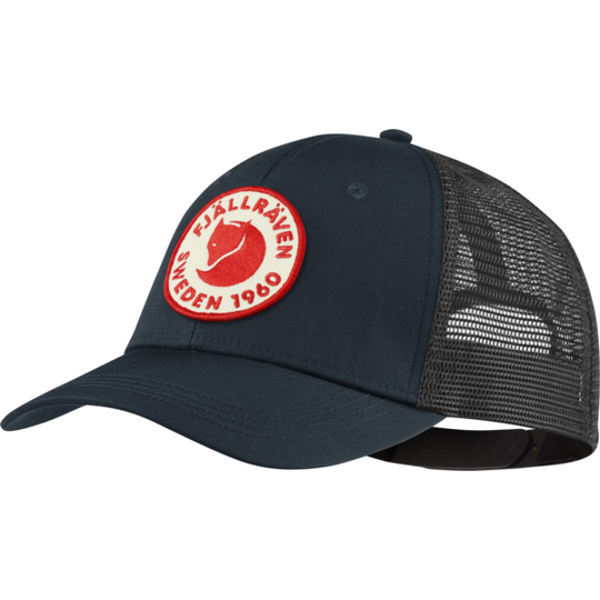Fjällräven 1960 Logo Långtradarkeps - Dark Navy - Unisex - S/M - Partioaitta
