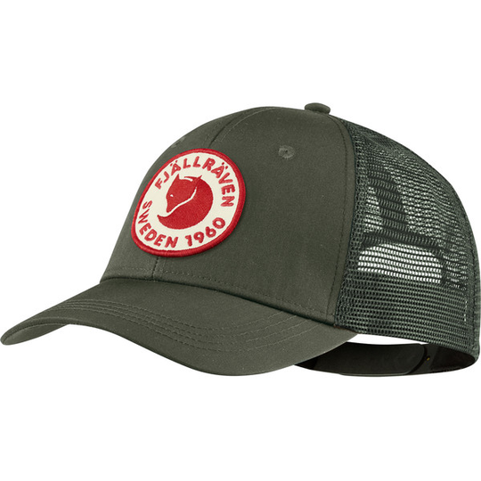 Fjällräven 1960 Logo Långtradarkeps - Deep Forest - Unisex - S/M - Partioaitta