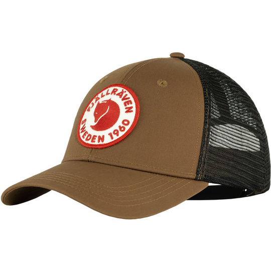 Fjällräven 1960 Logo Långtradarkeps - Timber Brown - Unisex - S/M - Partioaitta
