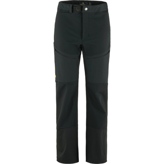 Fjällräven Bergtagen Touring Trousers W - Black - Naiset - 44/R - Partioaitta