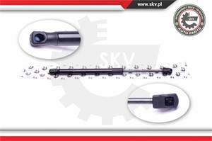 Pneumatisk fjær, motorpanser, Foran, ALFA ROMEO 147, GT, 46739202