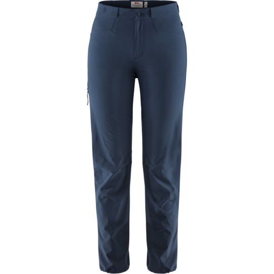 Fjällräven High Coast Lite Trousers W - Navy - Naiset - 34 - Partioaitta