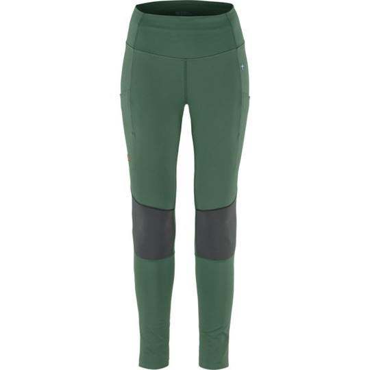 Fjällräven Abisko Värm Trekking Tights W - Deep Patina-iron Grey - Naiset - XL - Partioaitta