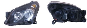 Frontlykt, Høyre, OPEL ASTRA H, ASTRA H GTC, ASTRA H Kombi, ASTRA H Skåp / kombi, ASTRA H TwinTop, 12 16 562, 93178636