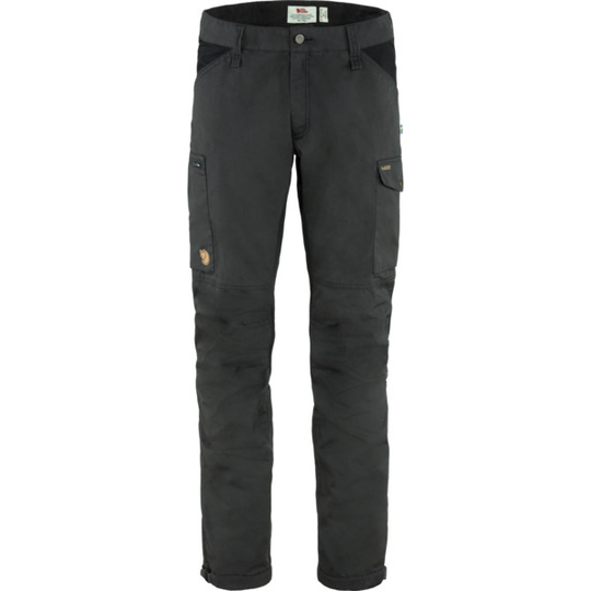 Fjällräven Kaipak Trousers M - Dark Grey-black - Miehet - 48/R - Partioaitta