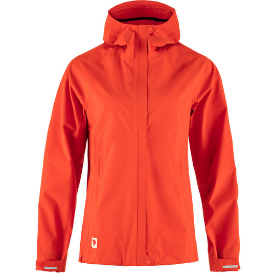 Fjällräven Hc Hydratic Trail Jacket W - Flame Orange - Naiset - L - Partioaitta