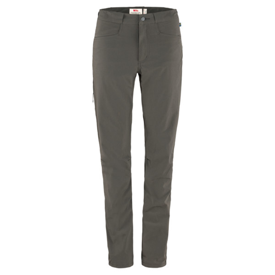 Fjällräven High Coast Lite Trousers W - Stone Grey - Naiset - 36 - Partioaitta
