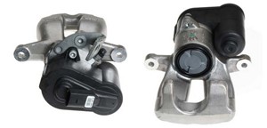 Bremsecaliper, Bakaksel, Foran akselen, Høyre, VW, 3C0 615 404C, 3C0 615 404D