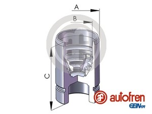Stempel, bremseklave, Bakaksel, DAIHATSU,FORD USA,MAZDA,SUZUKI, 5589062G00