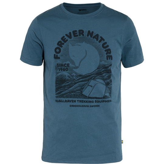 Fjällräven Fjällräven Equipment T-shirt M - Indigo Blue - Miehet - M - Partioaitta