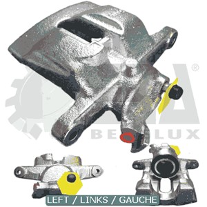 Bremsecaliper, Venstre bakaksel, LAND ROVER DISCOVERY III, RANGE ROVER III, RANGE ROVER SPORT I, LR010575, SOB500050, SOB500052