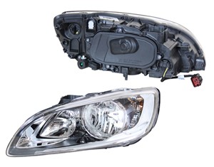 Frontlykt, Venstre, VOLVO S60 II, V60 I, V60 Skåp / kombi I, 31358097, 31420115, 31420269