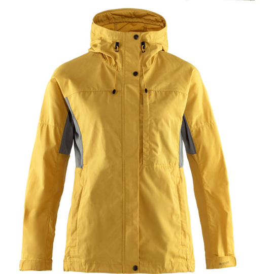 Fjällräven Kaipak Jacket W - Ochre-super Grey - Naiset - S - Partioaitta