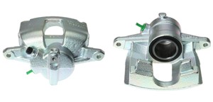 Bremsecaliper, Bakaksel, Foran akselen, Venstre, CITROËN,FIAT,PEUGEOT, 16 124 372 80, 77366667