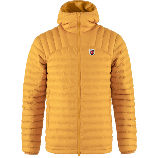 Fjällräven Expedition Lätt Hoodie M - Mustard Yellow - Miehet - L - Partioaitta