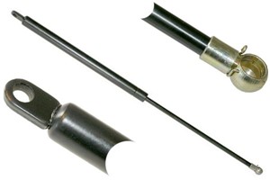 Pneumatisk fjær, koffer- / lasterom, VW POLO II, 867827550, 867827550A