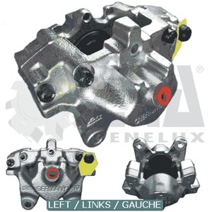 Bremsecaliper, Venstre bakaksel, MERCEDES-BENZ C-KLASS [W203], C-KLASS Coupé [CL203], C-KLASS T-Model [S203], 003 423 96 98, 203 423 07