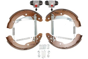 Bremsesko sett, Bakaksel, SKODA OCTAVIA I, OCTAVIA II, OCTAVIA Combi I, OCTAVIA Combi II, ROOMSTER, ROOMSTER Praktik, 1J0698525
